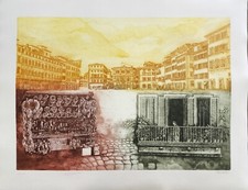 Stupenda e grande acquatinta