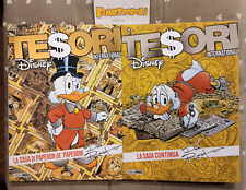TESORI INTERNATIONAL 1 e 2  La Saga di Paperon De Paperoni Don Rosa 1^ ediz. CPL