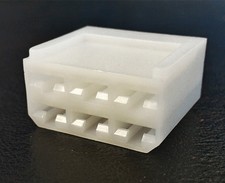 CONNETTORE SERIE 250 6,3 PORTA FEMMINA 6 VIE HOUSING PER AUTO MOTO CAMPER 5 PZ