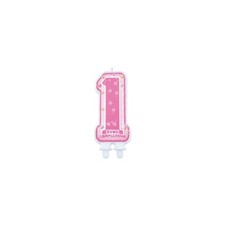 Maxi candelina sagomata 1°