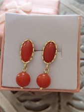 ORECCHINI IN CORALLO SARDO