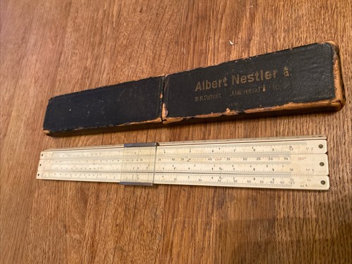 Vintage albert nestler slide - albert,