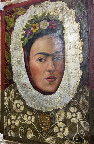 Frida kahlo artista - artista, dipinto