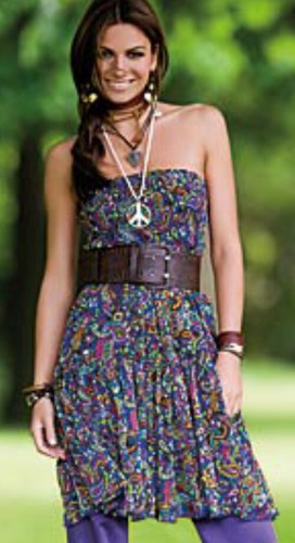 Denny rose abito vestito - rose,