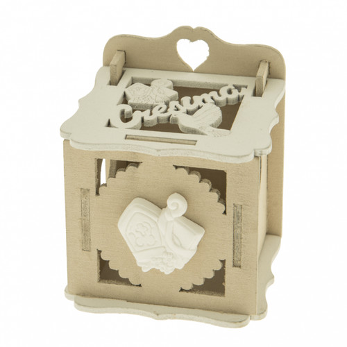 Arte box scatola legno - scatola, colomba