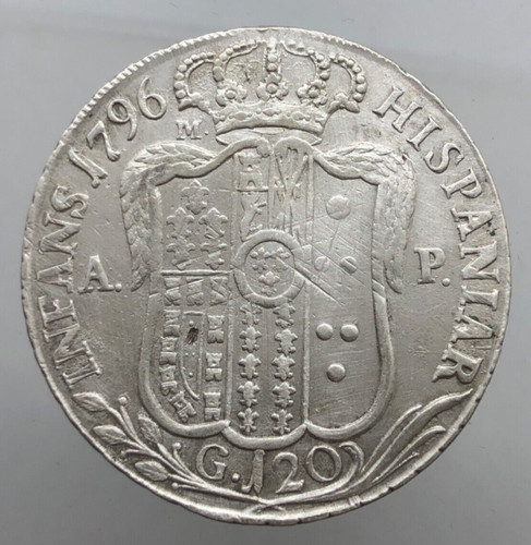 Piastra 120 grana 1796 - 120,