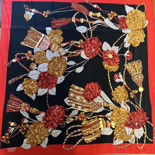 Sciarpa hermes carre - 90, rossa