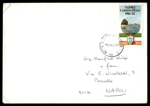 Busta postale viaggiata - viaggiata, con