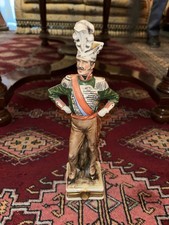 statuetta soldato in porcellana capodimonte - Bruno Merli