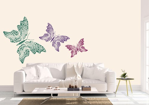 Farfalla stencil pizzo - farfalla,