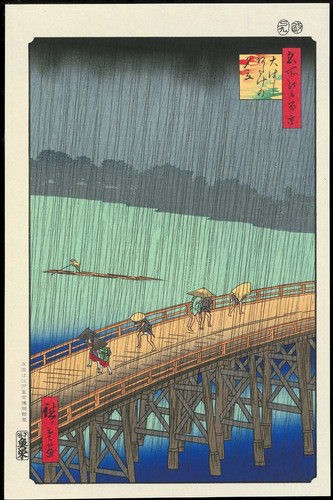 Hiroshige utagawa xilografia - hiroshige,