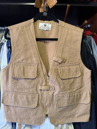 Gilet pesca vintage - gilet,