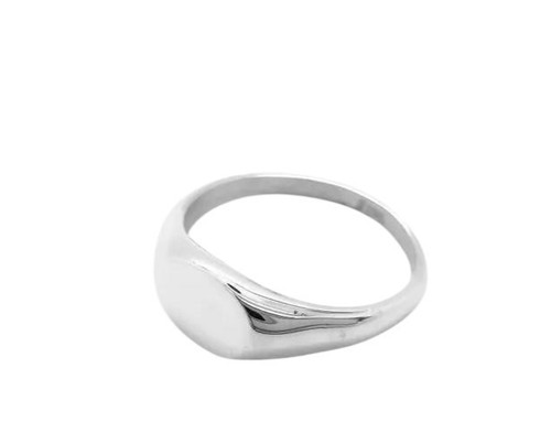 Anello sigillo acciaio inox - anello,