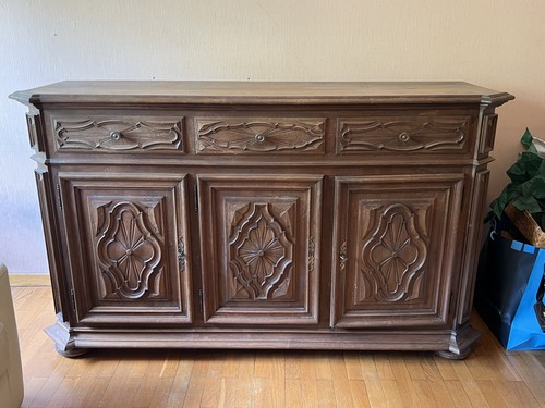 Credenza legno massello con - in,