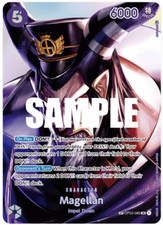 one piece Kingdoms of Intrigue tcg OP02-085 Magellan parallel alternative art