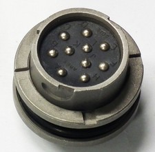 Connettore militare da pannello 10 poli per segnali audio U-79/U