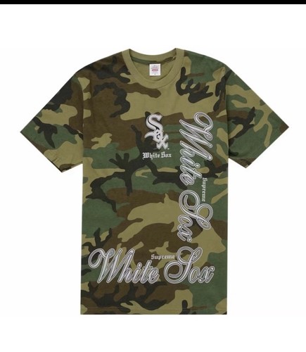 Shirt supreme mlb white - mlb, sox