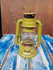 Antica Lanterna Verde A Petrolio Olio Carburo  SWALLIW BRAND N 245 Originale