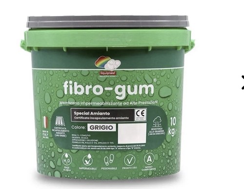 Fibrogum amianto grigio - fibrogum,