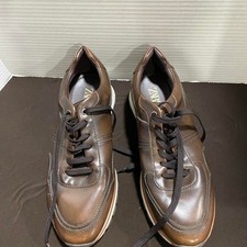 Zara Brown leather lace up