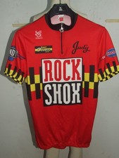 MAGLIA SHIRT MAILLOT CICLISMO CYCLISM BICI ROCK SHOX (899) tg. XXL