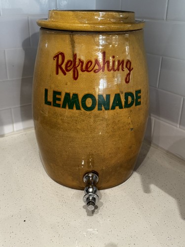 Dispenser crock vintage - crock,