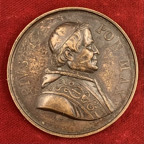 1762 medaglia papa pio - medaglia,