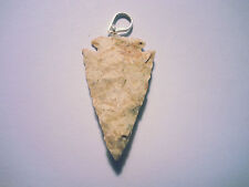 Ciondolo punta freccia con occhiello arrowhead punta freccia flecha punta treccia