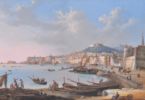 Veduta napoli lungomare - di,