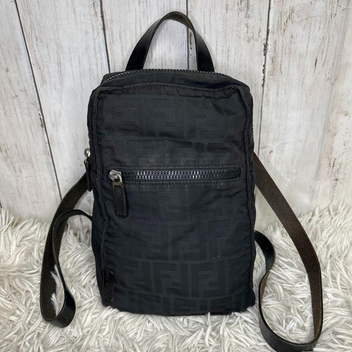 Zaino fendi zucca nylon - fendi,
