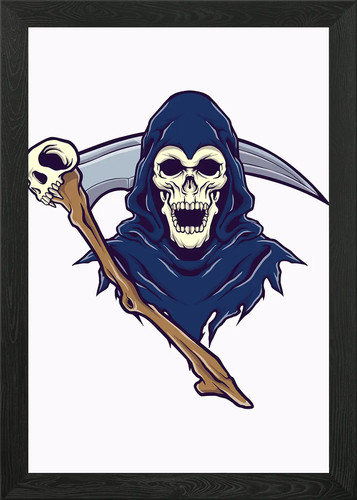 Grim reaper con cornice schyte - grim,