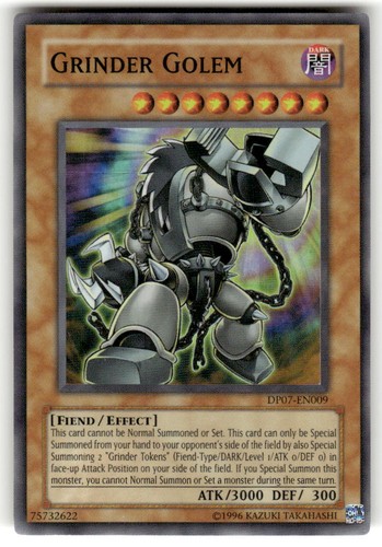 Grinder golem dp07 en009 - golem, super