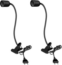 Portalampada E27 Con Clip: 2