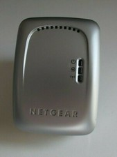 Netgear WGK102 v2 54 Mbps Wireless Powerline Access Point Wall Plugged Bridge