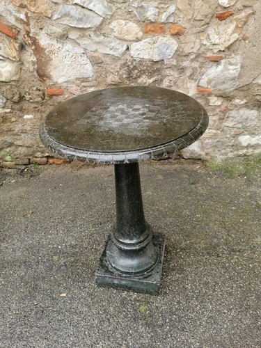 Tavolino rotondo antico - , in