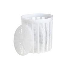 Käseform mit Pressdeckel Stampa "Medio" (Käsegewicht ca. 800 g) - Hobbykäser