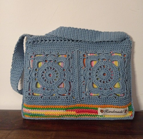 Borsa uncinetto fatta mano - borsa,