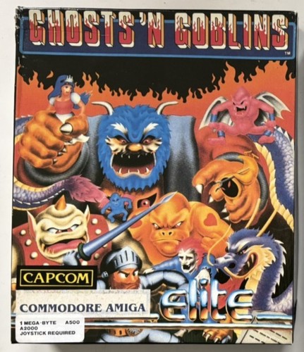 Ghosts goblins amiga - ghosts, 'n