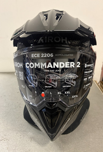 Casco airoh dual commander - airoh,