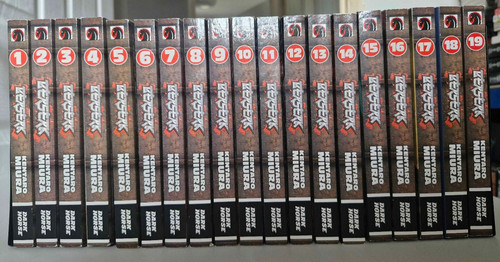 Berserk manga kentaro - manga, 1-19