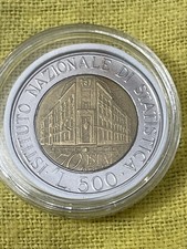 Monete Da 500 Lire Istat E Luca Pacioli  Rare￼