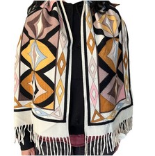 Scialle Emilio Pucci Vintage Anni 80’ (100% Cashmere)