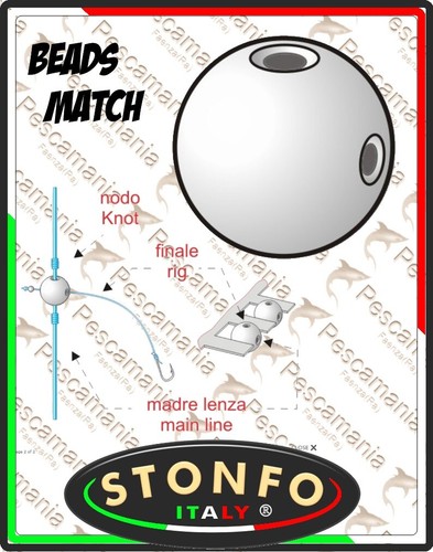 Perline stonfo per aggancio - perline, l'aggancio