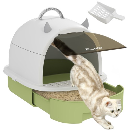 Lettiera per gatti chiusa - lettiera,