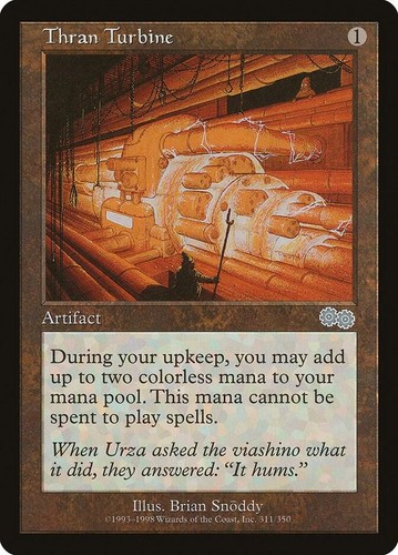 Thran turbine urza s - turbine, urza's