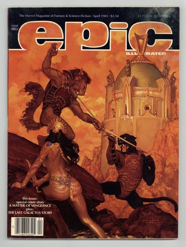 Epic illustrated 4 0 - illustrated, vg