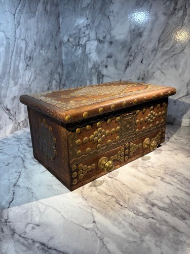 Antico baule viaggio - baule,