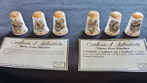 Three fine finches - fine,