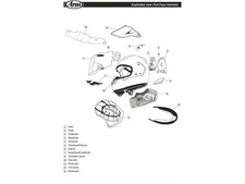 ARAI Diffusore di ricambio per