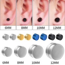 Orecchini magnetici clip - , donna